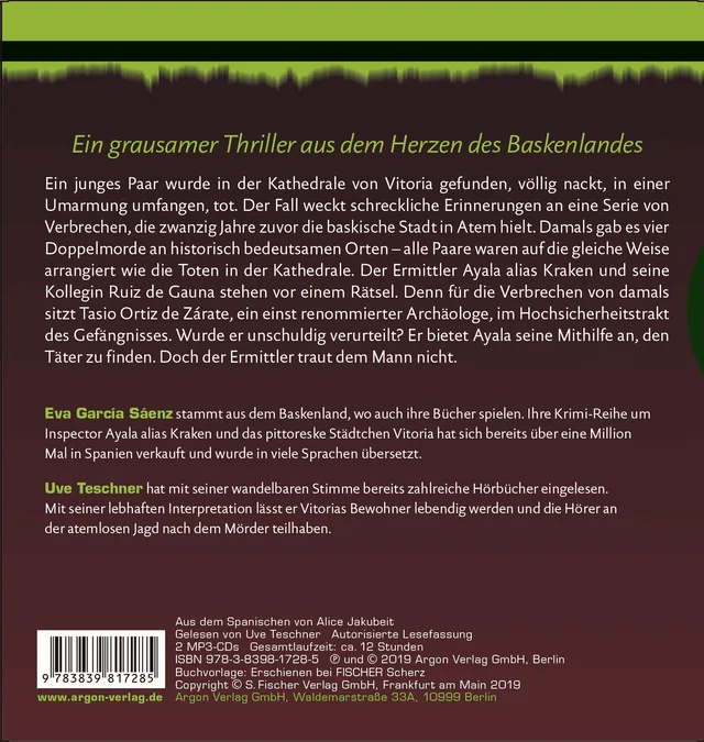 Rückseitenabbildung 1 von Die Stille des Todes