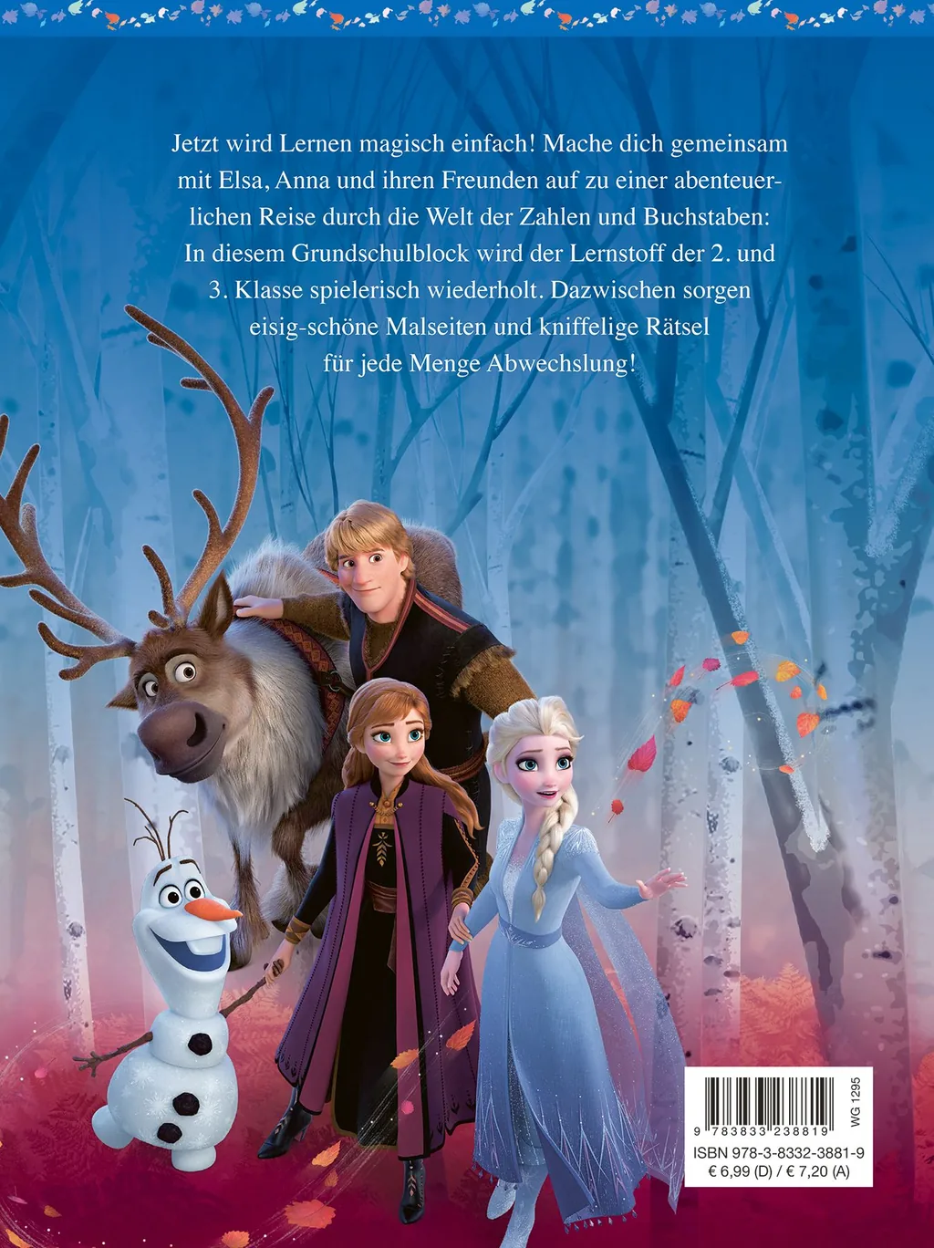 Rückseitenabbildung 1 von Disney Die Eiskönigin 2: Mein zauberhafter Grundschulbock