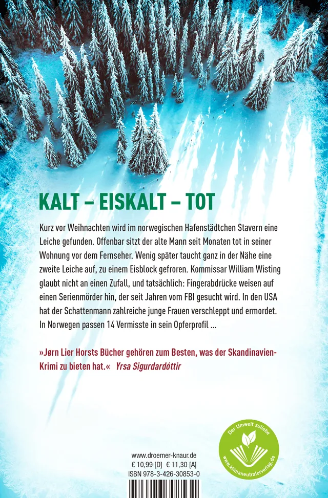 Rückseitenabbildung 2 von Eisige Schatten