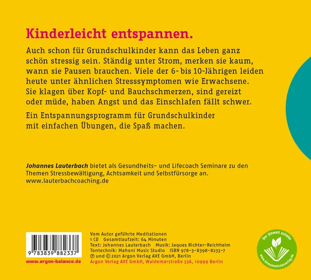 Rückseitenabbildung 1 von Entspannt und glücklich