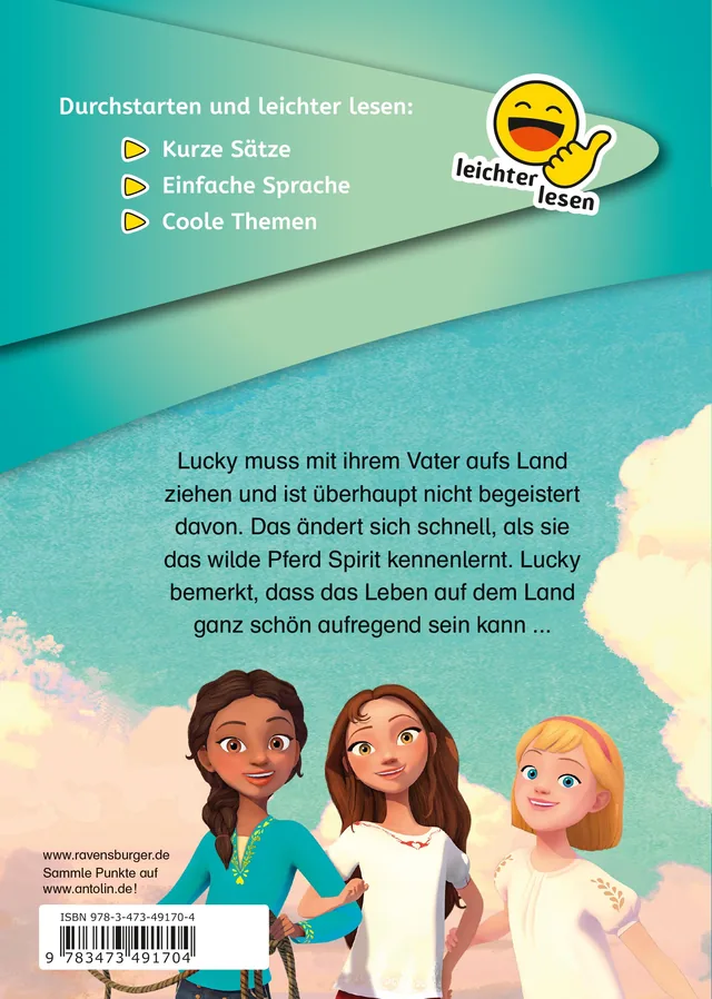 Rückseitenabbildung 1 von Erstleser - leichter lesen: Dreamworks Spirit Wild und Frei: Neue Freunde