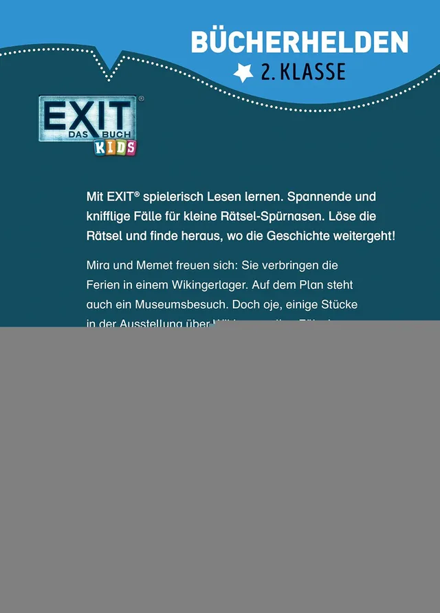 Rückseitenabbildung 1 von EXIT® - Das Buch Kids, Bücherhelden 2. Klasse, Gefährliche Ferien