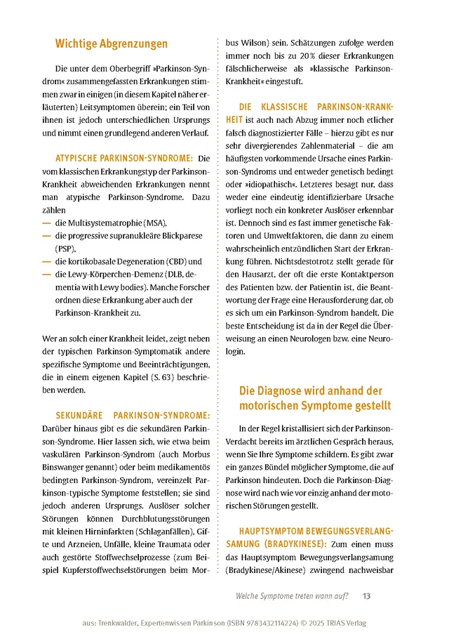 Abbildung 11 von Expertenwissen: Parkinson