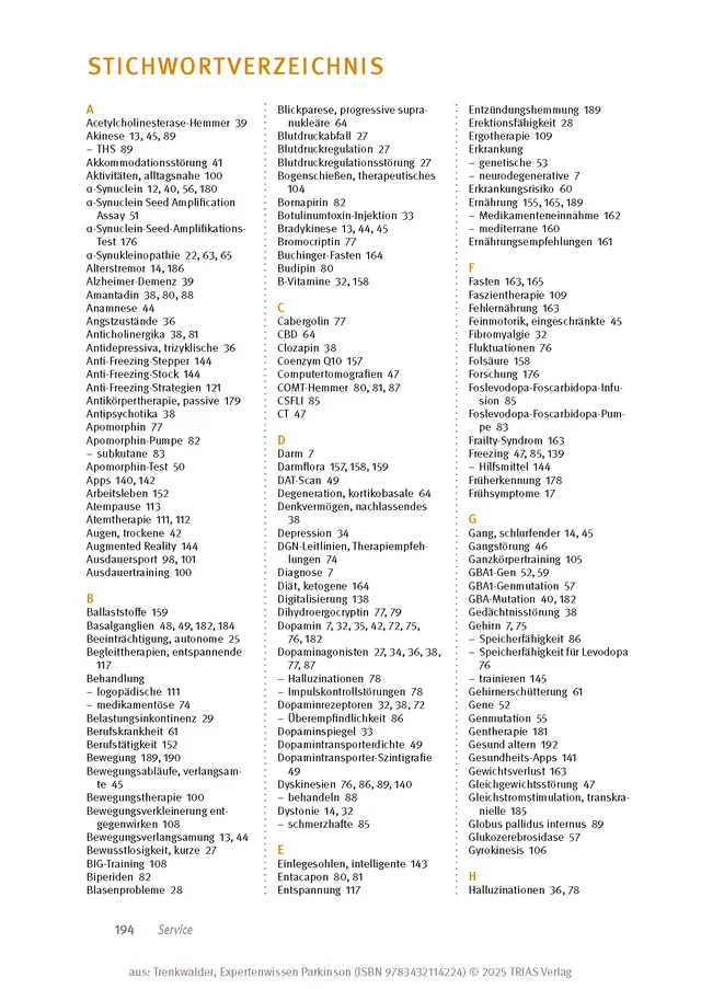 Abbildung 18 von Expertenwissen: Parkinson