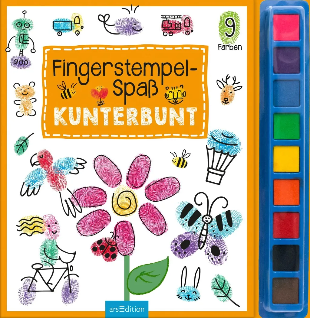 Coverabbildung 1 von Fingerstempel-Spaß – Kunterbunt