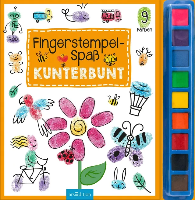 Coverabbildung 1 von Fingerstempel-Spaß – Kunterbunt