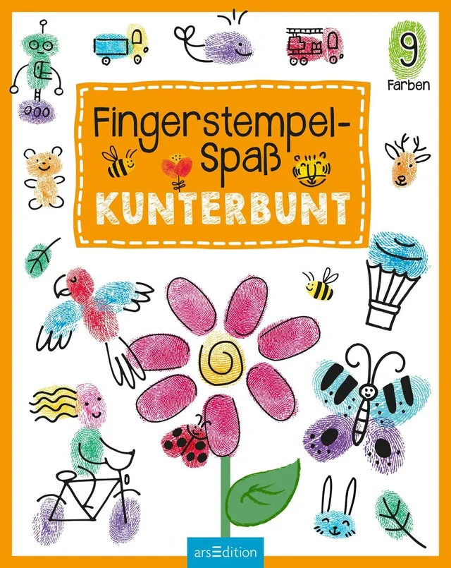 Coverabbildung 2 von Fingerstempel-Spaß – Kunterbunt