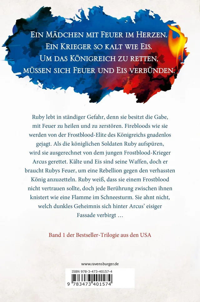 Rückseitenabbildung 1 von Fire & Frost, Band 1: Vom Eis berührt
