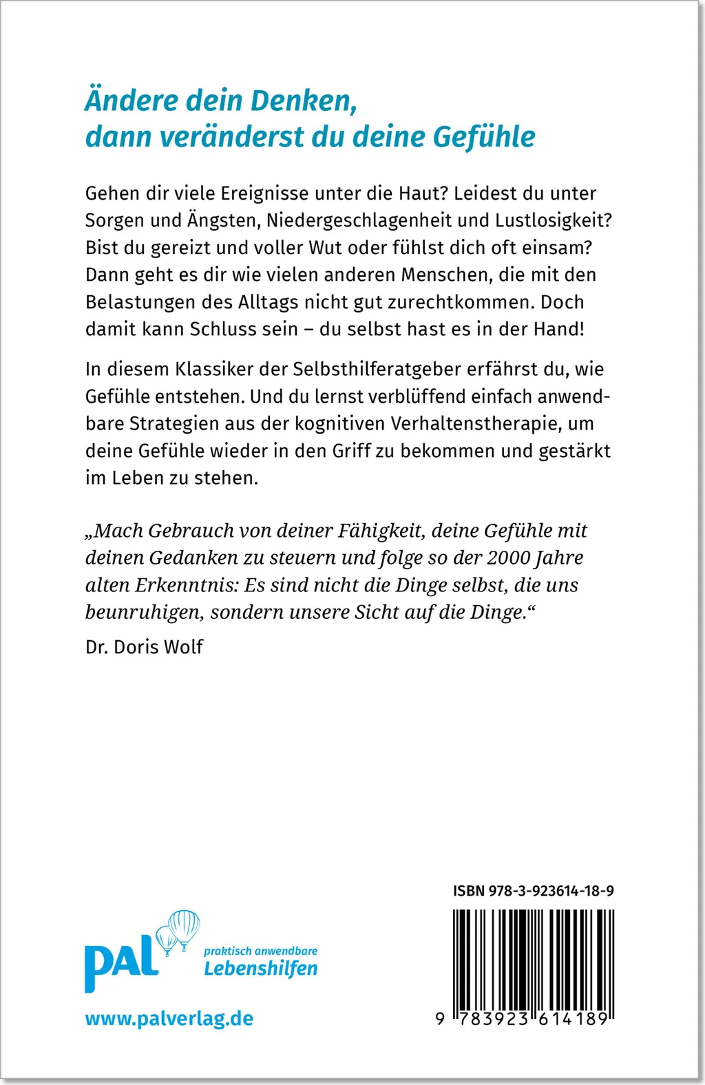 Rückseitenabbildung 1 von Gefühle verstehen, Probleme bewältigen