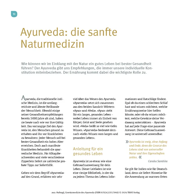 Abbildung 5 von Gewürzmedizin des Ayurveda. Die Heilkraft der Gewürze nutzen