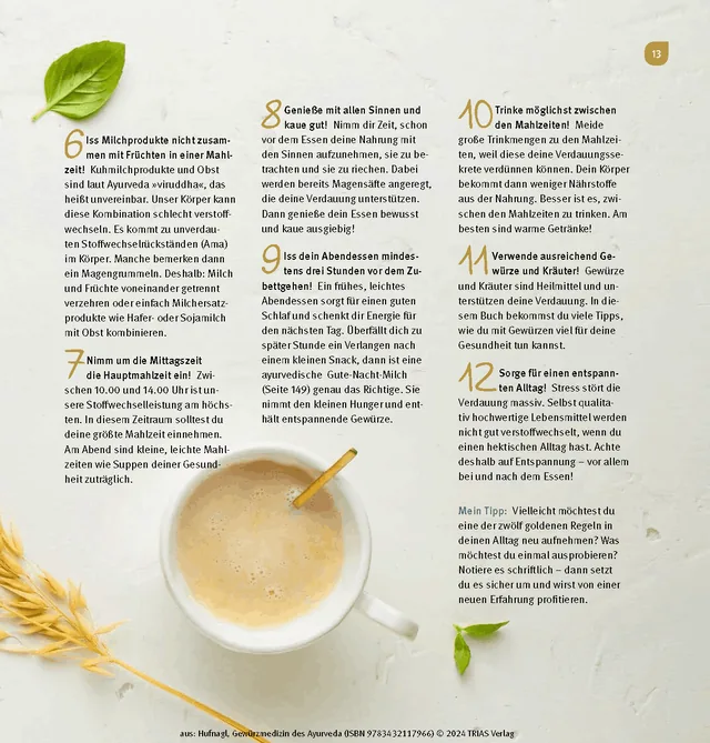 Abbildung 8 von Gewürzmedizin des Ayurveda. Die Heilkraft der Gewürze nutzen