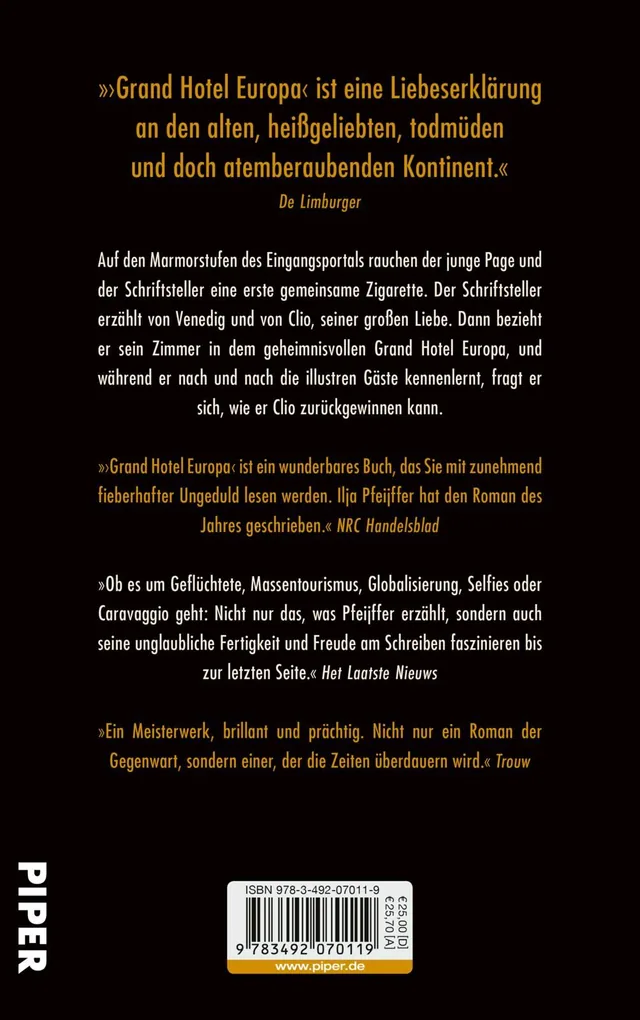 Rückseitenabbildung 1 von Grand Hotel Europa