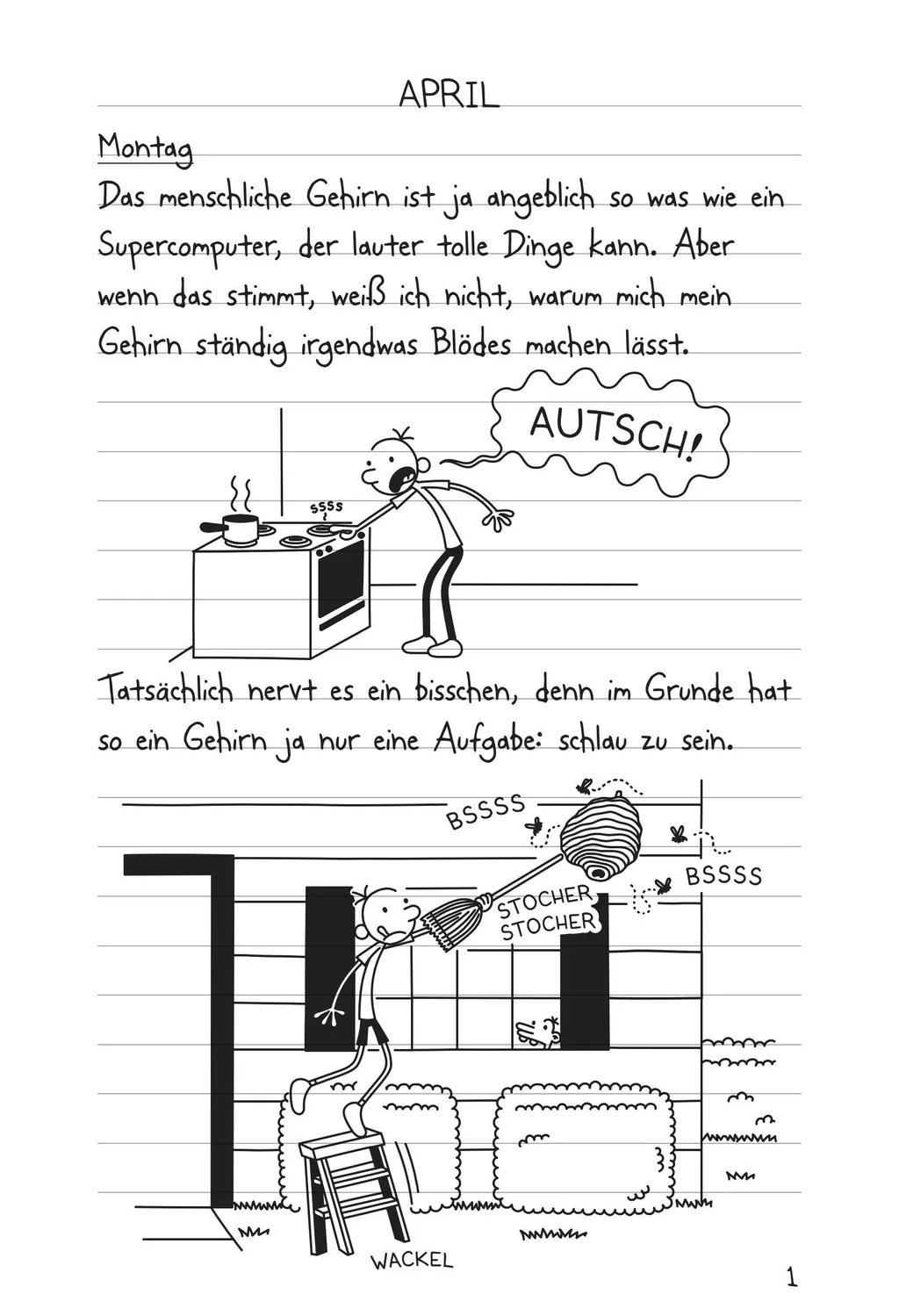 Abbildung 1 von Gregs Tagebuch 18 - Kein Plan von nix