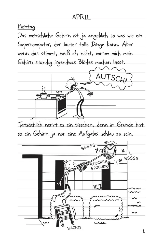Abbildung 1 von Gregs Tagebuch 18 - Kein Plan von nix