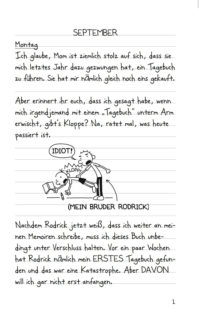 Abbildung 1 von Gregs Tagebuch 2 - Gibt's Probleme?