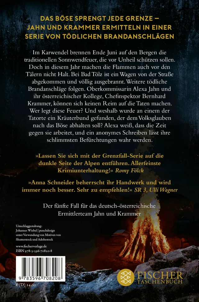 Rückseitenabbildung 1 von Grenzfall – Ihre Spur in den Flammen