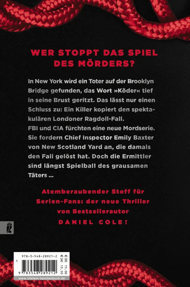 Rückseitenabbildung 1 von Hangman. Das Spiel des Mörders