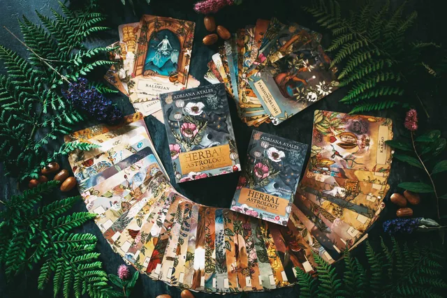 Abbildung 1 von Herbal Astrology Orakel