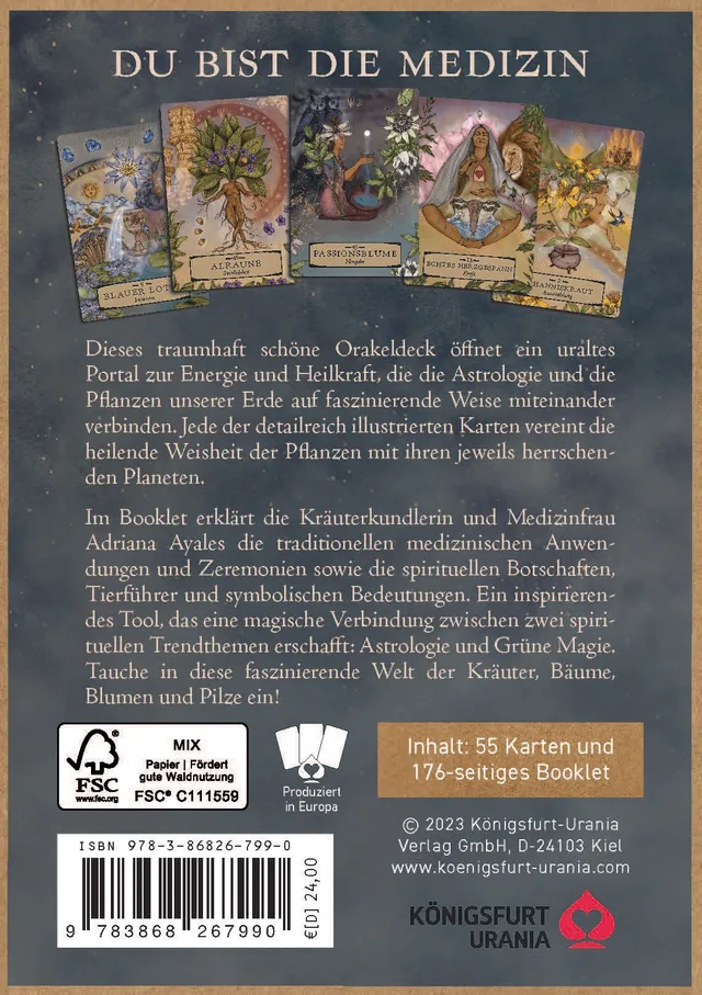 Rückseitenabbildung 1 von Herbal Astrology Orakel