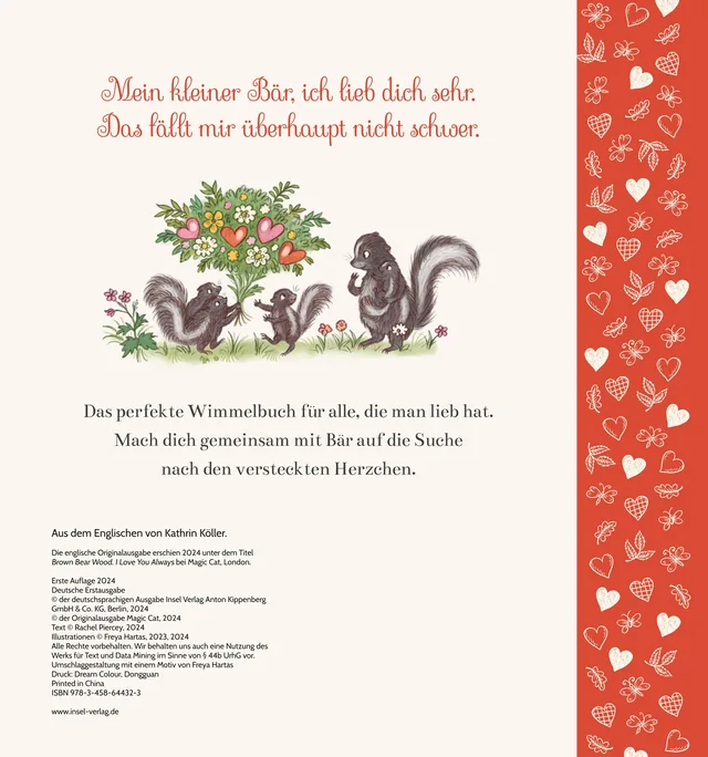 Rückseitenabbildung 1 von Ich hab dich lieb, mein kleiner Bär