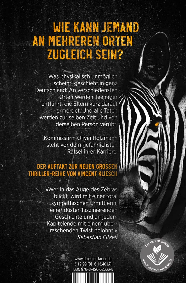 Rückseitenabbildung 1 von Im Auge des Zebras