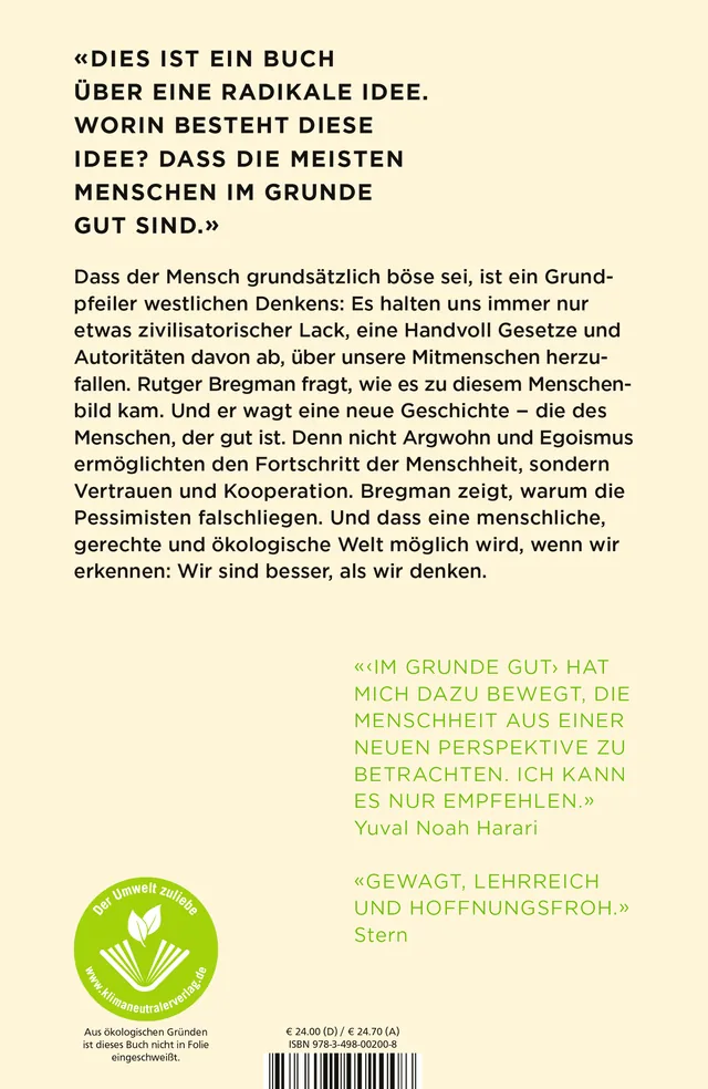 Rückseitenabbildung 2 von Im Grunde gut