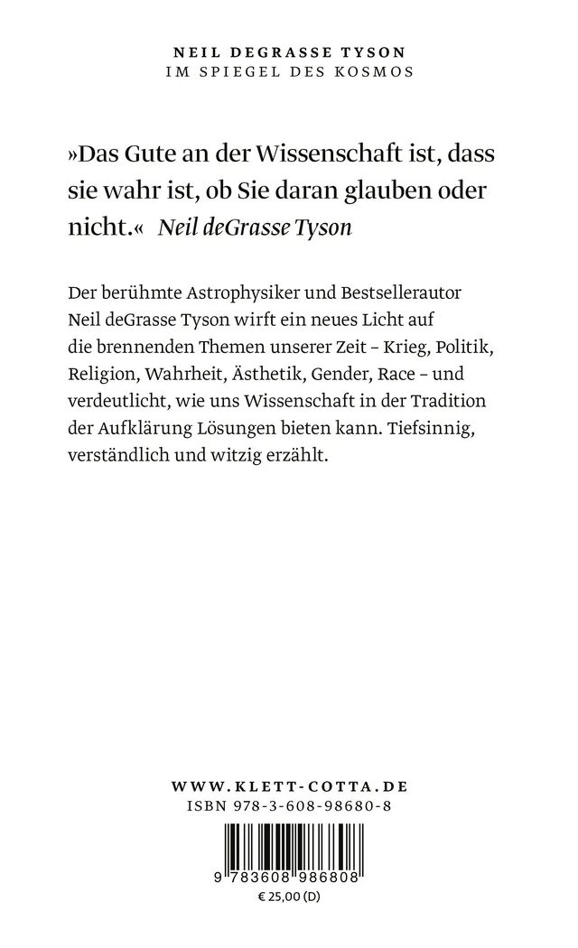 Rückseitenabbildung 1 von Im Spiegel des Kosmos