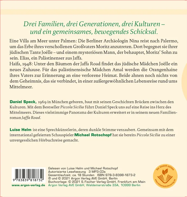 Rückseitenabbildung 1 von Jaffa Road