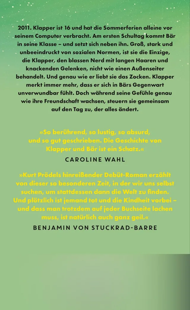 Rückseitenabbildung 1 von Klapper