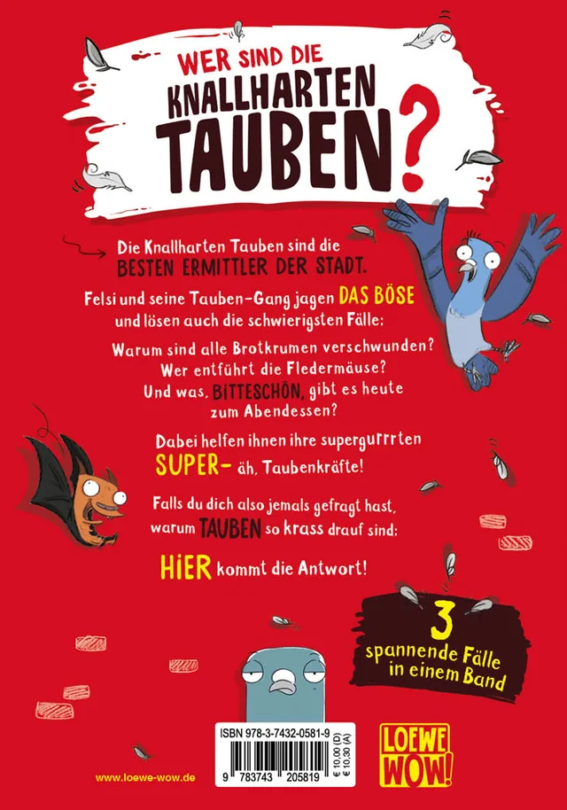 Rückseitenabbildung 1 von Knallharte Tauben gegen das Böse (Band 1)