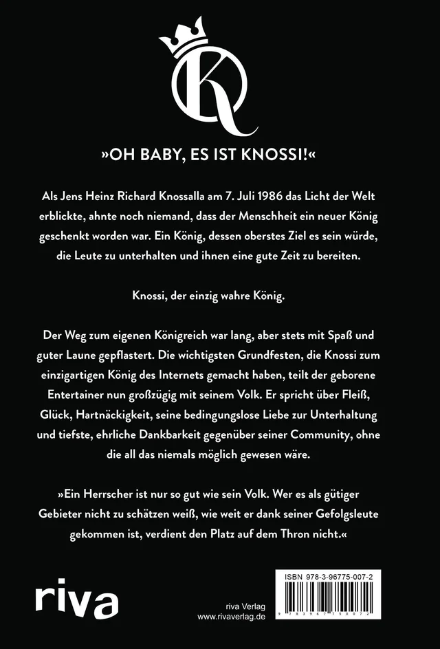 Rückseitenabbildung 1 von Knossi – König des Internets