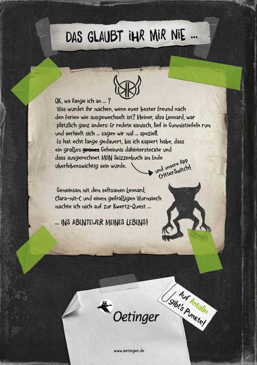 Rückseitenabbildung 1 von KoboldKroniken 1. Sie sind unter uns!