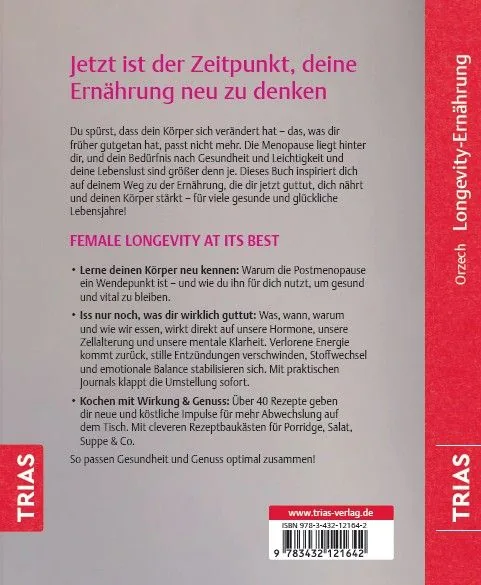 Rückseitenabbildung 1 von Longevity-Ernährung