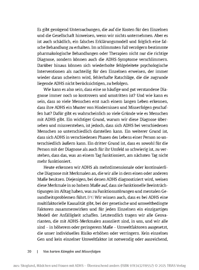 Abbildung 15 von Mädchen und Frauen mit ADHS