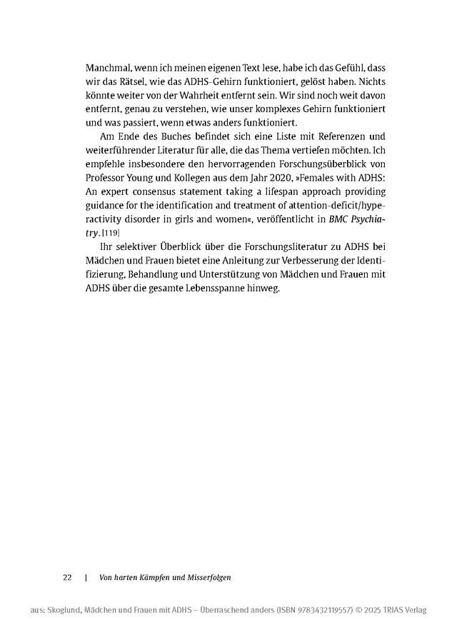 Abbildung 17 von Mädchen und Frauen mit ADHS