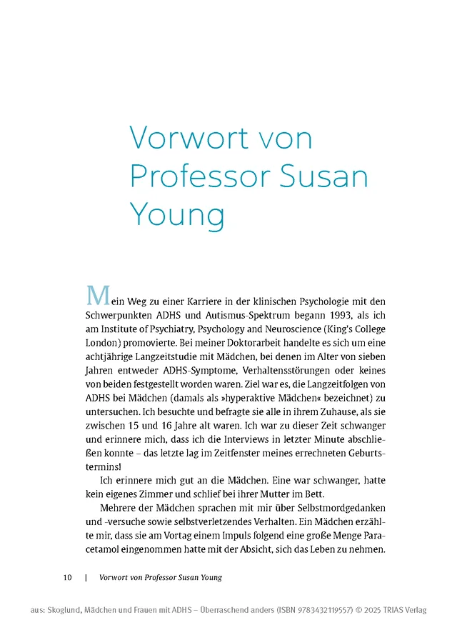 Abbildung 9 von Mädchen und Frauen mit ADHS