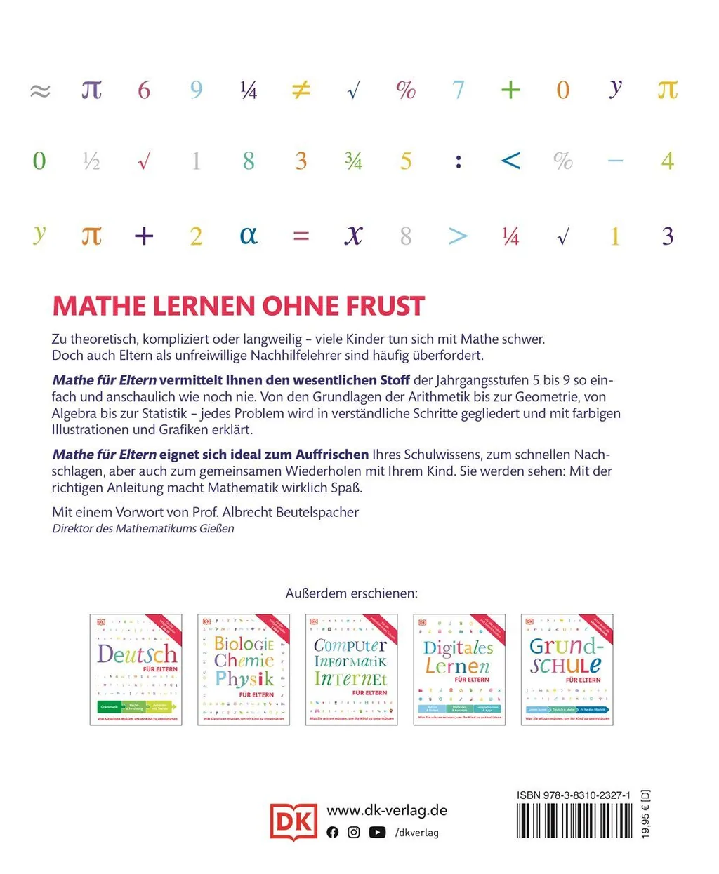 Rückseitenabbildung 1 von Mathe für Eltern