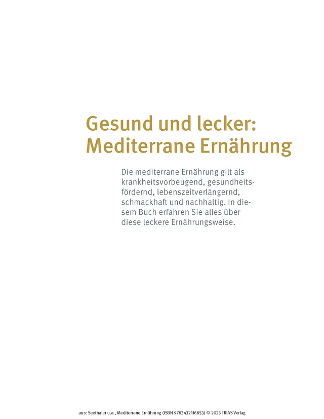 Abbildung 5 von Medical Cooking: Mediterrane Ernährung