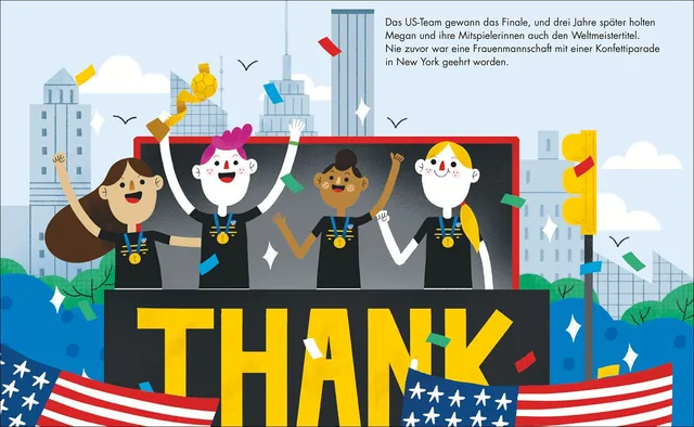 Abbildung 2 von Megan Rapinoe – Little People, BIG DREAMS (Deutsche Ausgabe)