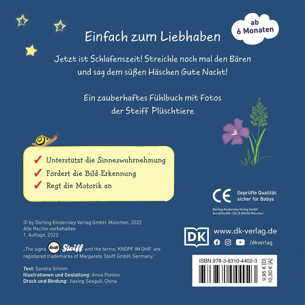 Rückseitenabbildung 1 von Mein liebstes Kuscheltierbuch. Schlaf gut!