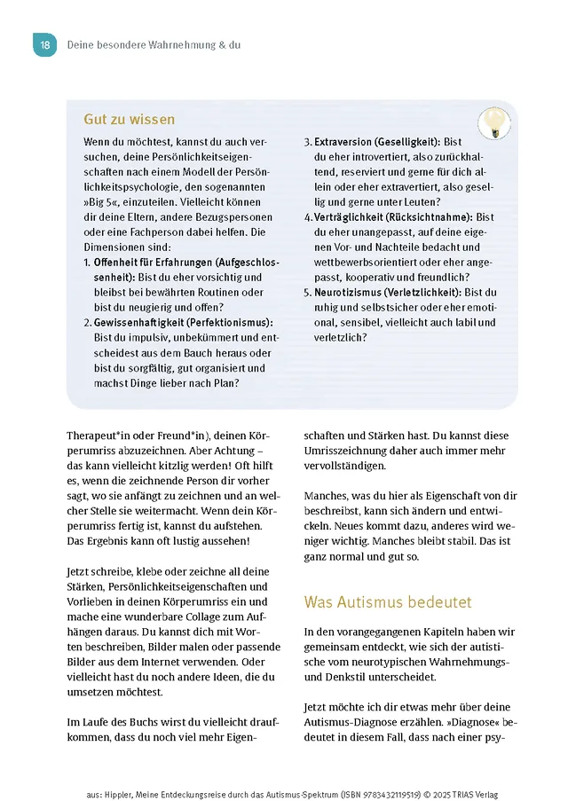 Abbildung 14 von Meine Entdeckungsreise durch das Autismus-Spektrum