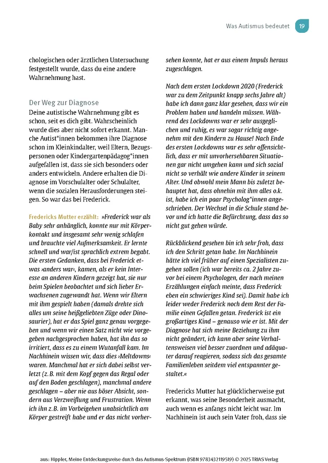 Abbildung 15 von Meine Entdeckungsreise durch das Autismus-Spektrum