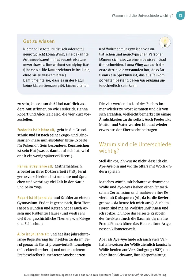 Abbildung 9 von Meine Entdeckungsreise durch das Autismus-Spektrum