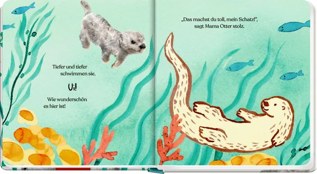 Abbildung 2 von Meine erste Tierbaby-Geschichte: Kleiner Otter