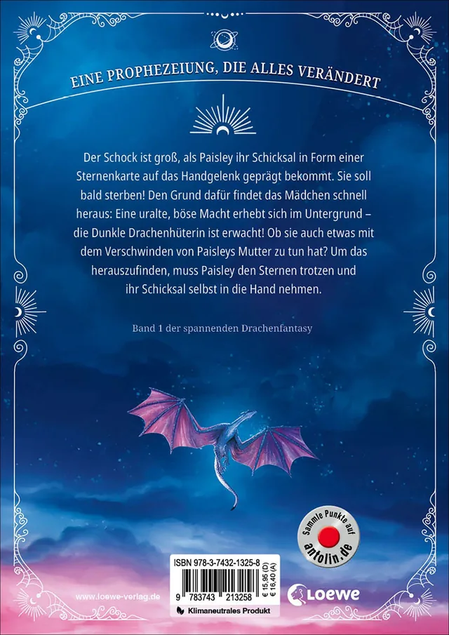 Rückseitenabbildung 1 von Nachtsilber (Band 1) - Die Dunkle Drachenhüterin