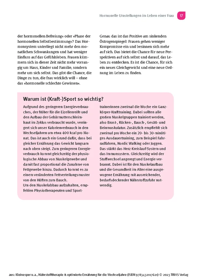 Abbildung 13 von Nährstofftherapie & optimierte Ernährung für die Wechseljahre