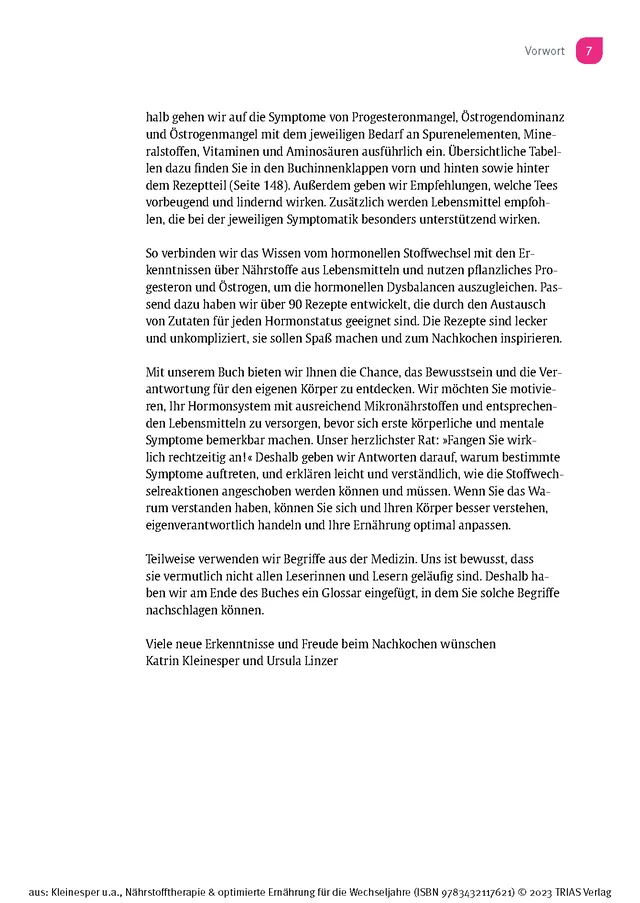 Abbildung 3 von Nährstofftherapie & optimierte Ernährung für die Wechseljahre