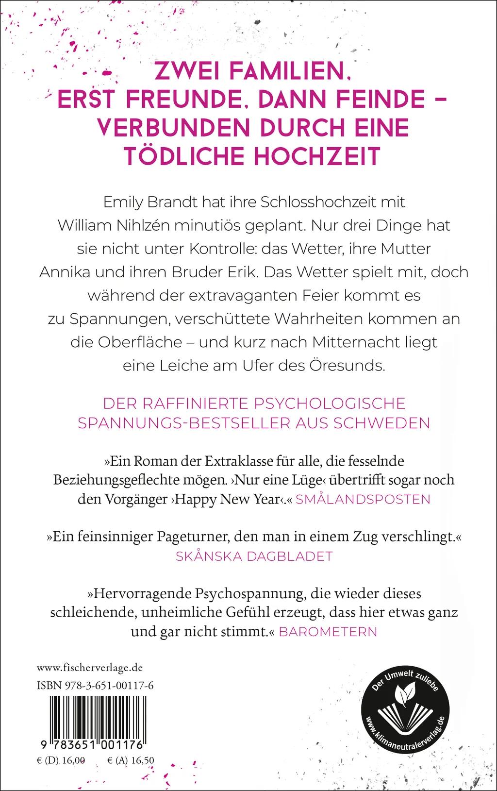 Rückseitenabbildung 1 von Nur eine Lüge – Zwei Familien, eine tödliche Verbindung