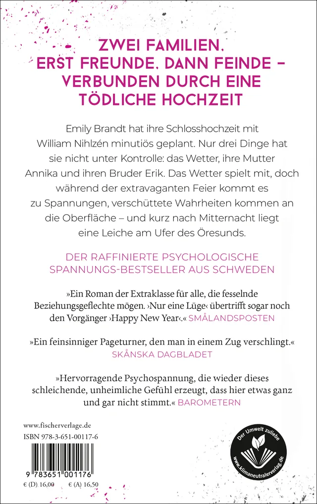 Rückseitenabbildung 1 von Nur eine Lüge – Zwei Familien, eine tödliche Verbindung