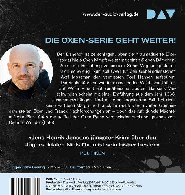 Rückseitenabbildung 1 von Oxen. Lupus
